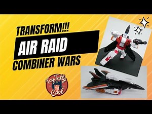 Air Raid Transformation Guide Part 3 of 6 of the Combiner Wars Aerialbot Series