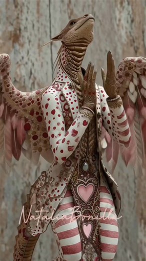 Here's an anthropomorphic dragon, especially dedicated to my haters who can't stand anthropomorphic animals 😂🐉! I love 'em, and I'll keep making them anyway 💁‍♀️🔥 #foryoupageシ #foryouシ #midjourney #midj #AI #aesthetic #originalartwork #originalsong #dragon | Natalia Bonilla Vigo