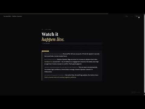 RevenuePilot × Shadow Operator