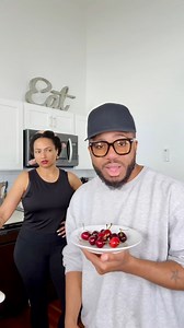 227K views · 6.9K reactions | Feeding my wife Cherry  like USHER… but it looks like I used the wrong cherry Usher 藍藍 | Ling and Lamb | Facebook