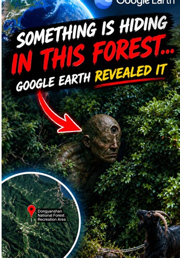 Something Is Hiding in This Forest… #googleearth Revealed It 😨 #googlemaps #mystery