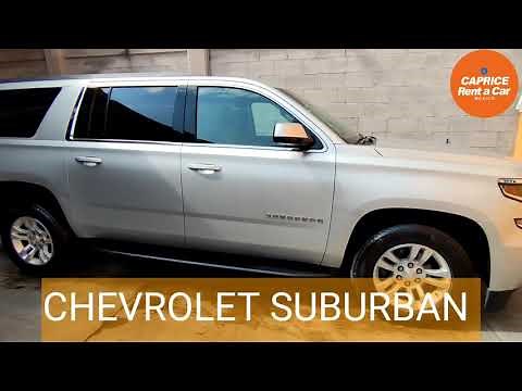 CHEVROLET SUBURBAN 9 PASAJEROS Caprice Rent a Car México