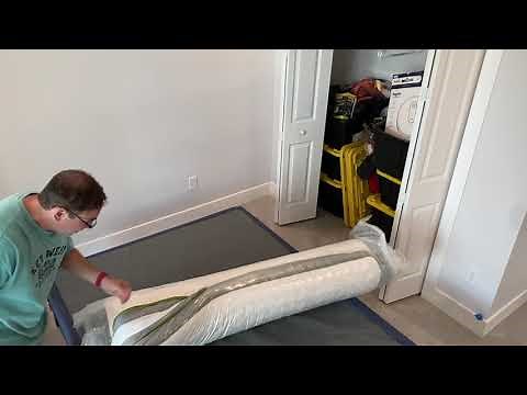 Mattress explodes on opening