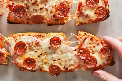 Frozen Garlic Bread Will Take Homemade Pizza To The Next Level