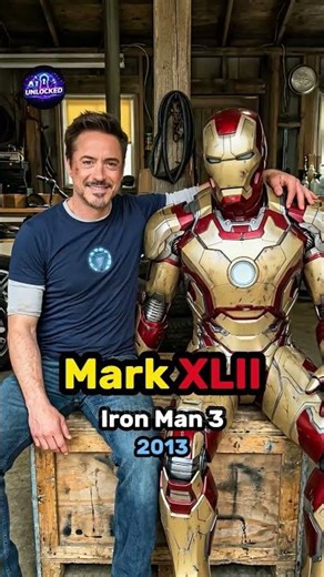 How Iron Man's Armor Got Stronger Every Film #mcu #ironman #evolution