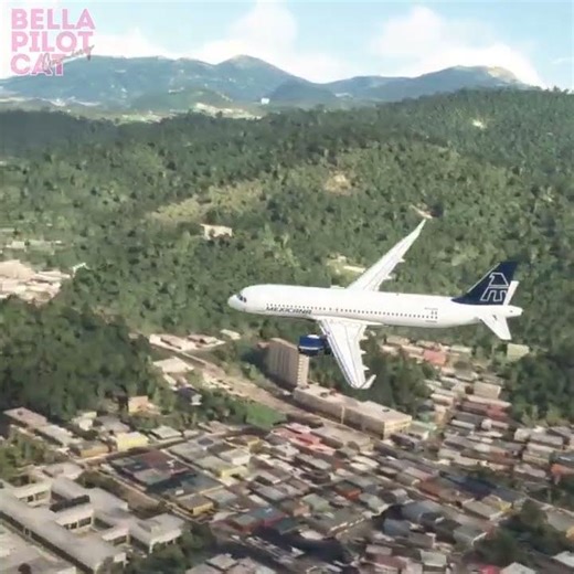 Insane Multi-Plane Landing at Indonesia's Urban Mountain Airport #flightsimulator
