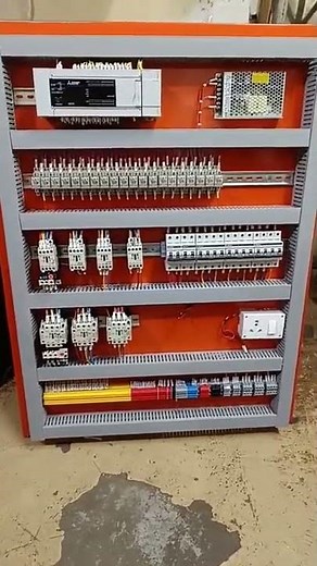 PLC Control Panel wiring for SPM #PLC #Programing