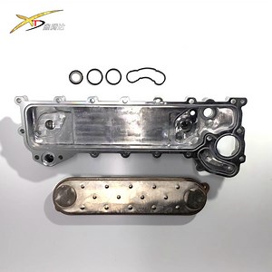 [Hot Item] 8-98212-438-0 8-97385-200-2 8-97028739-0 Engine Oil Cooler Cover and Oil Cooler Core 4 Plates for Isuzu D-Max