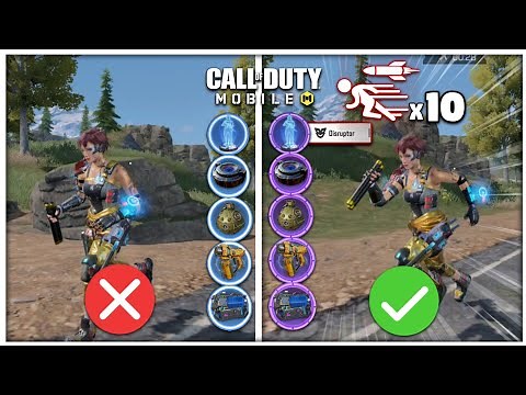 TOP 5 Disruptor Class Explained In CODM BattleRoyale | Codm Tips And Tricks