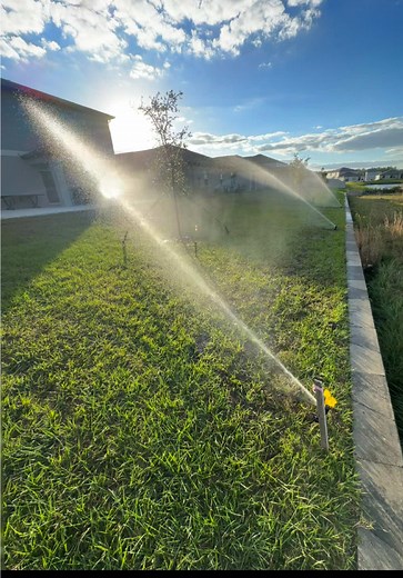 Installing Backyard Sprinklers for Home Improvements