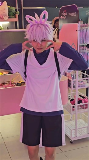 Pov: isesend ko to kay Gon #cosmania2025 #killua #cosplay | Bey Sushii
