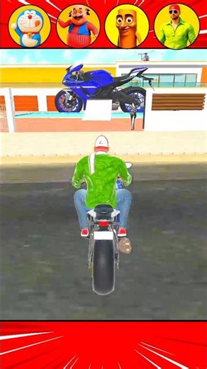 🎯Which character 🦸can clear the R1 Superbike in a single jump on their bike🏍️ #shorts