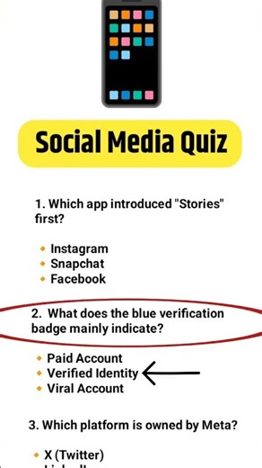 Social Media Quiz | Can You Score 6/6? 📱🔥