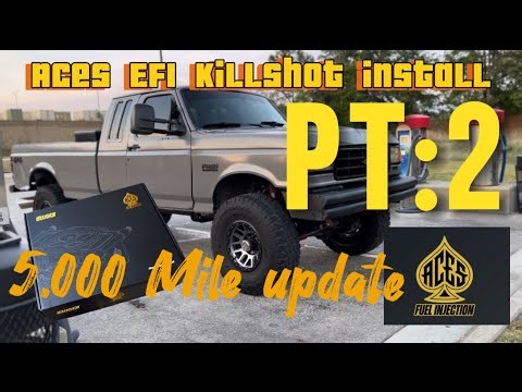 Aces EFI Killshot install Big block Ford 460 Pt 2 (5,000 mile update)
