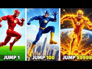 Flash Upgrades With EVERY JUMP In GTA 5!