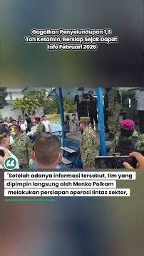 1.3 Ton Ketamine Smuggling Foiled, Preparations Made Since Receiving Intel in February 2026