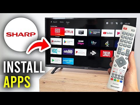 How To Download and Install Apps On Sharp TV - Step By Step