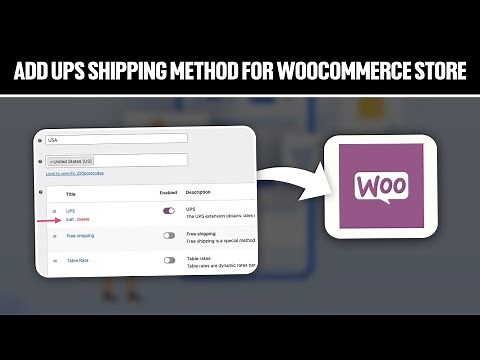 How To Add UPS Shipping Method For Your Woocommerce Store ! (Full Tutorial)