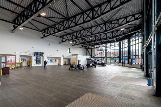 The station a stain on our city centre... an empty shell with broken toilets