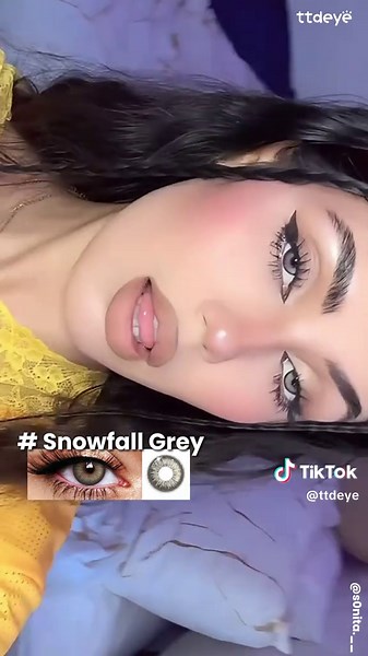 TTDeye Colored Contact Lens on TikTok
