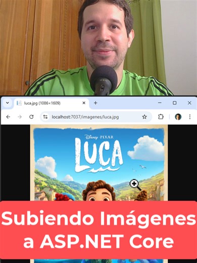 Subiendo una imagen en ASP.NET Core MVC (ejemplo sencillo) #programacion