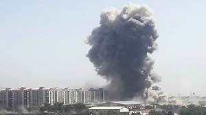 Blast in Afghanistans Kabul rocks area around Defence Ministry