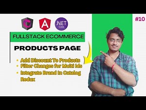 Full Stack E-commerce Project #10 : Add Discounts, Advanced Filters, & NgRx Brand API Integration