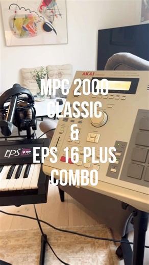 MPC 2000 and EPS 16 Plus combo
