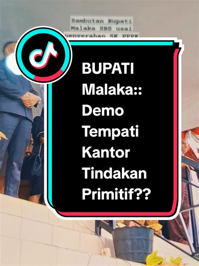 Demo adalah salah satu sarana yang dapat dimanfaatkan oleh masyarakat/rakyat untuk menyampaikan aspirasinya. Karena itu Demo menuntut penempatan Kantor Bupati bukan tuntutan berlebihan apalagi Primitif!!! Saya Nyong Malaka Memberikan sikap terhadap pernyataan-pernyataan tersebut. Semoga ke depan Malaka akan jadi lebih baik dlm kepemimpinan Bp. SBS & Bp. HMS... #bupati #malaka #kupang #nttpride🏝🔥 #nyong