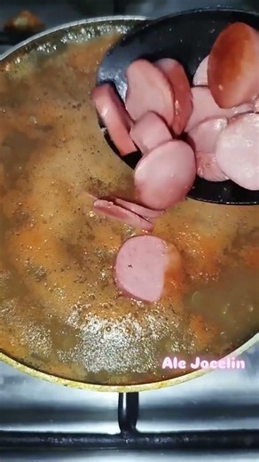 así preparo las lentejas con salchicha 😋#mundial #mundial2026