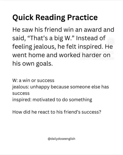 Learn Gen Z Word “W” | Quick English Practice #englishlearning #shorts