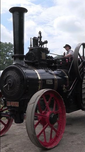 Burrell Traction Engine at Tinkers Park