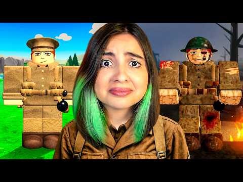 O JOGO TRAUMATIZANTE DO ROBLOX SOBRE GUERRA... BIZARRO.