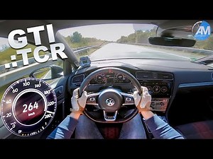 Golf GTI TCR (290hp) - 0-264 km/h acceleration🏁