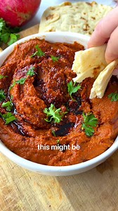 2.4M views · 36K reactions | 勞Muhammara, the greatest dip of all time, originating in Lebanon & Syria #easyrecipe #vegan #plantbased #healthyrecipes #veganrecipe #simplerecipes | PlantYou | Facebook