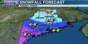 Accumulating Snow For Friday