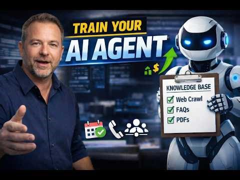 How to Train AI Agents with a Knowledge Base (Conversation AI Tutorial for Loan Officers)