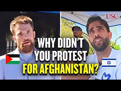 Pro Palestinian Veteran TRIPS UP When Sahar TV Faces Him With This Question!