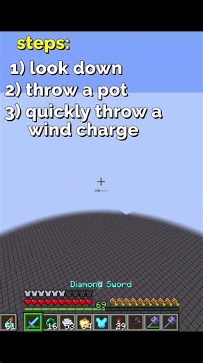 Minecraft mace lesson #9 (mid-air pot tech)