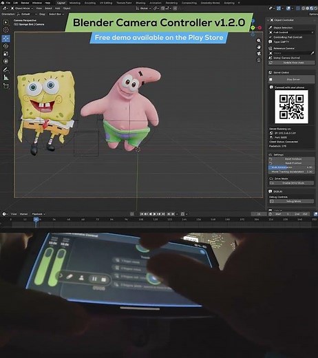 🚀 Blender Camera Controller And Object Controller v1.2.0 - FREE DEMO 🚀