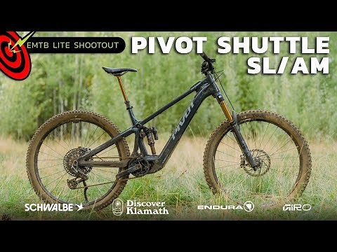 Fun Machine! Pivot Shuttle SLAM Review - Best Lightweight eMTB Group Review