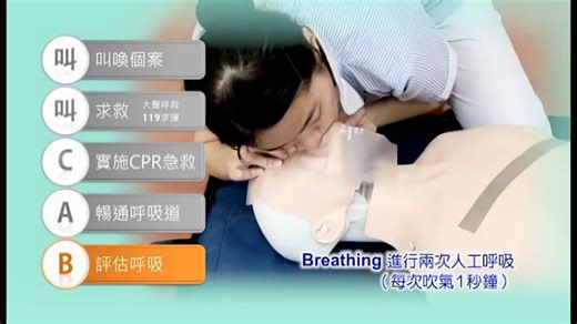 成人急救心肺复苏教学·CPR·AED