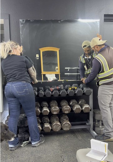 Home Gym Mirror Installation Tips and Tricks