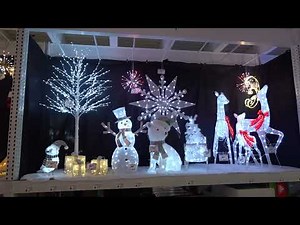 ⛄❄️2025 Menards®/ Enchanted Forest® Christmas Decorations Display