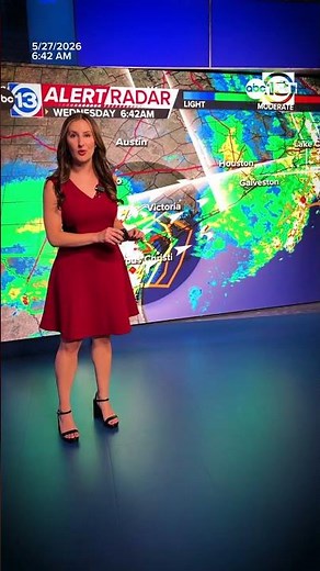 ABC13 Weather Watch: Thunderstorms continue Wednesday morning