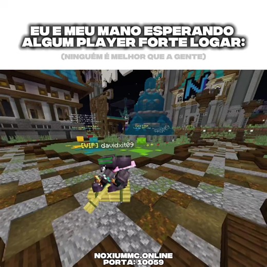 Alguém é melhor? kkk | VEM FAZER PARTE DA NOXIUM #minecraft #mine #pvp #domingo #java
