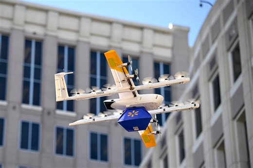 Walmart is expanding its drone delivery to hundreds of additional stores