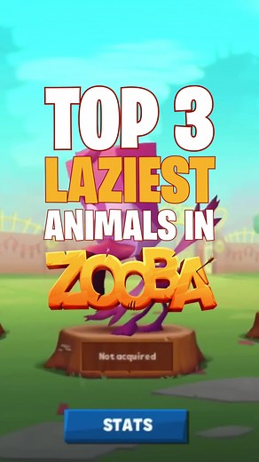 Top 3 Laziest Animals in Zooba Revealed