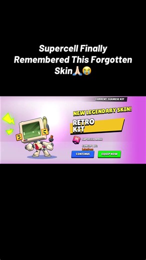 Supercell Finally Remembered This Forgotten Skin — Retrokit Brawl Stars Update