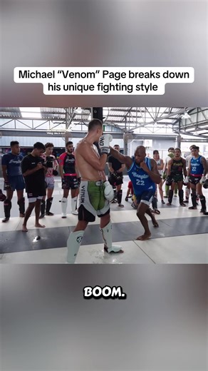 Michael “Venom” Page breaks down his unique fighting style #michaelvenompage #ufc #mma #motivation #fyp